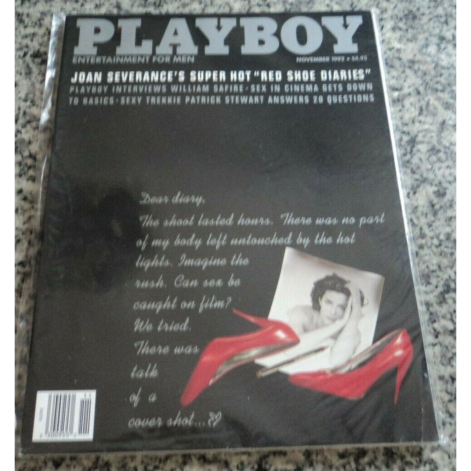 Playboy - November, 1992 JOAN SEVERANCE (Playmate STEPHANIE ADAMS)