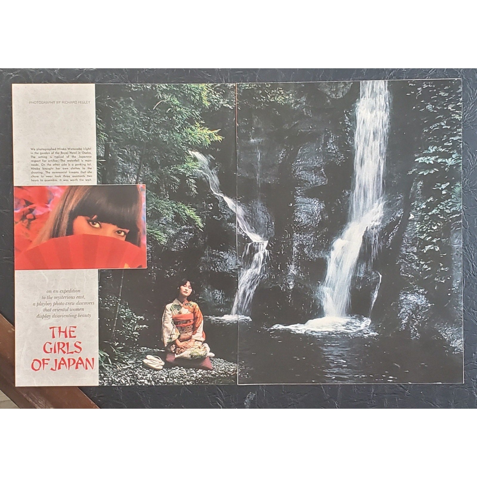 Playboy PICTORIAL ONLY - GIRLS OF JAPAN October, 1982 8 pages