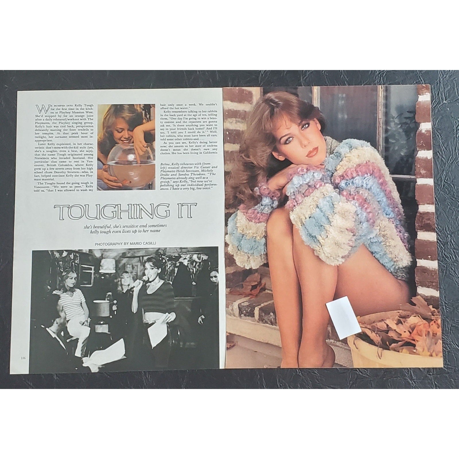 Playboy PICTORIAL ONLY - Playmate KELLY TOUGH October, 1981 7 pages