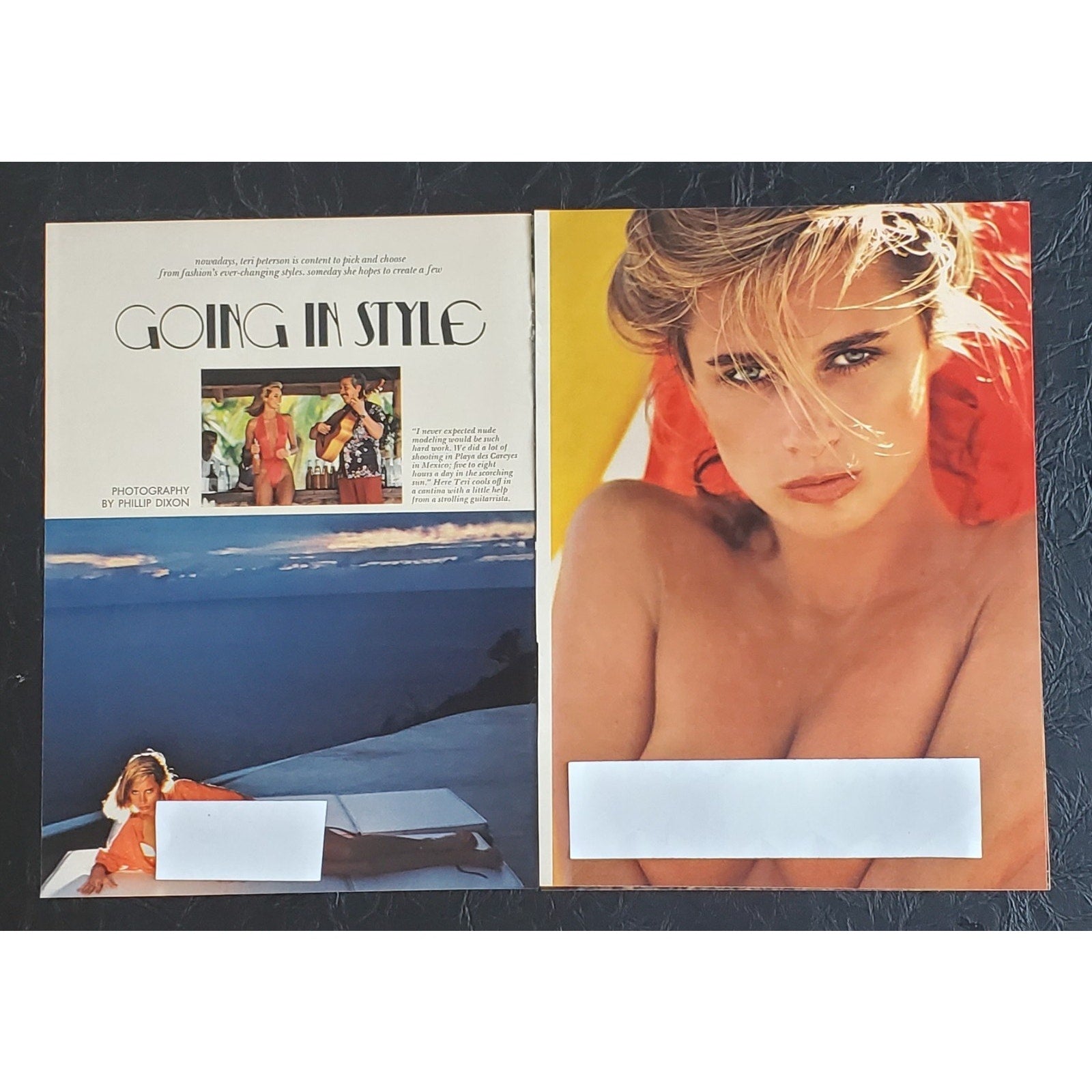 Playboy PICTORIAL ONLY - Playmate TERI PETERSON July, 1980 7 pages