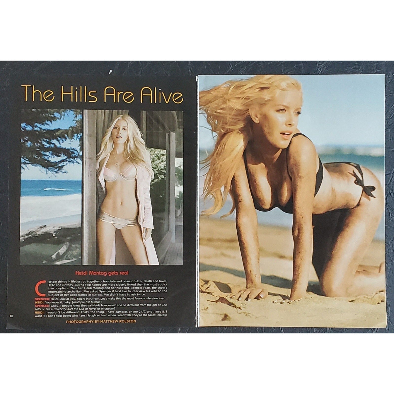 Playboy PICTORIAL ONLY - HEIDI MONTAG September, 2009 6 Pages