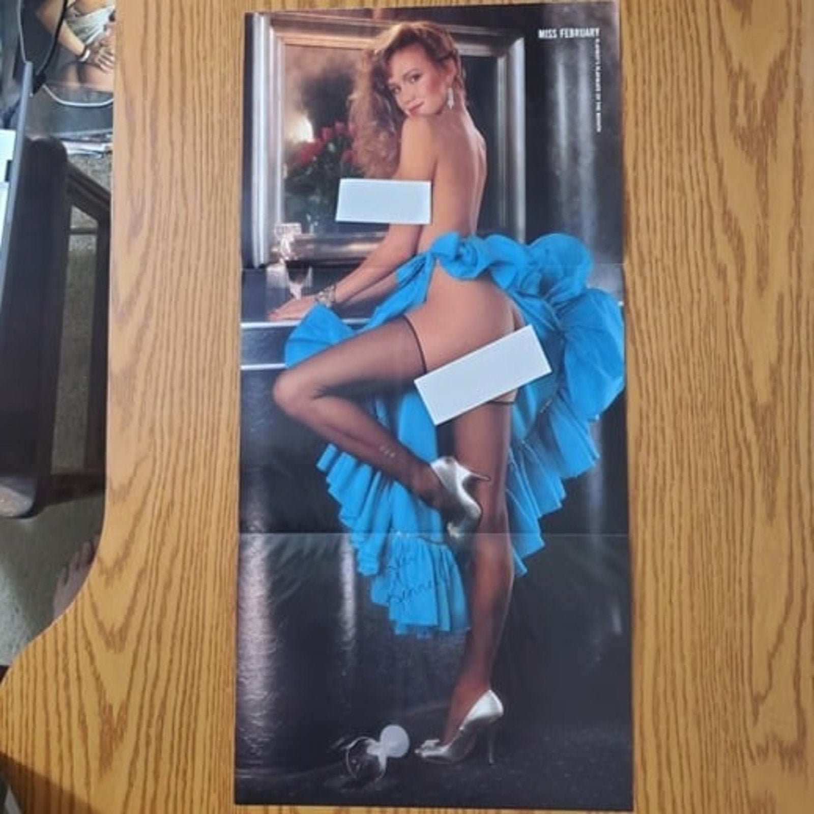 Playboy Pin-Up / CF - KARI KENNELL     February, 1988