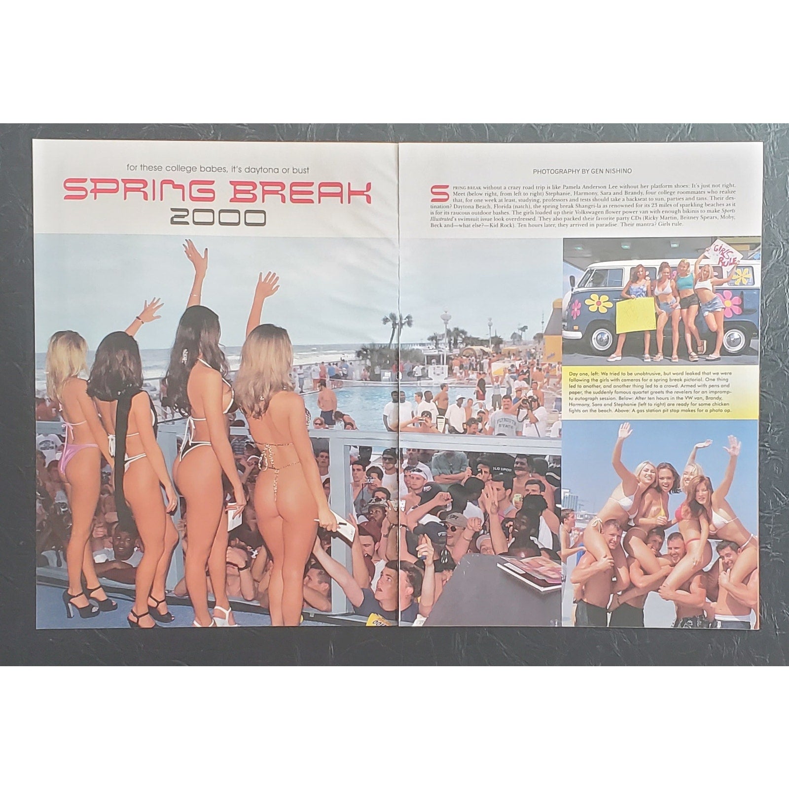 Playboy PICTORIAL ONLY - SPRING BREAK 2000   April, 2000   10 pages