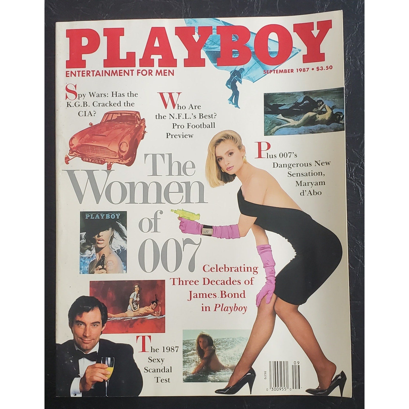 PLAYBOY - September, 1987   THE WOMEN OF 007 (Playmate GWEN HAJEK)
