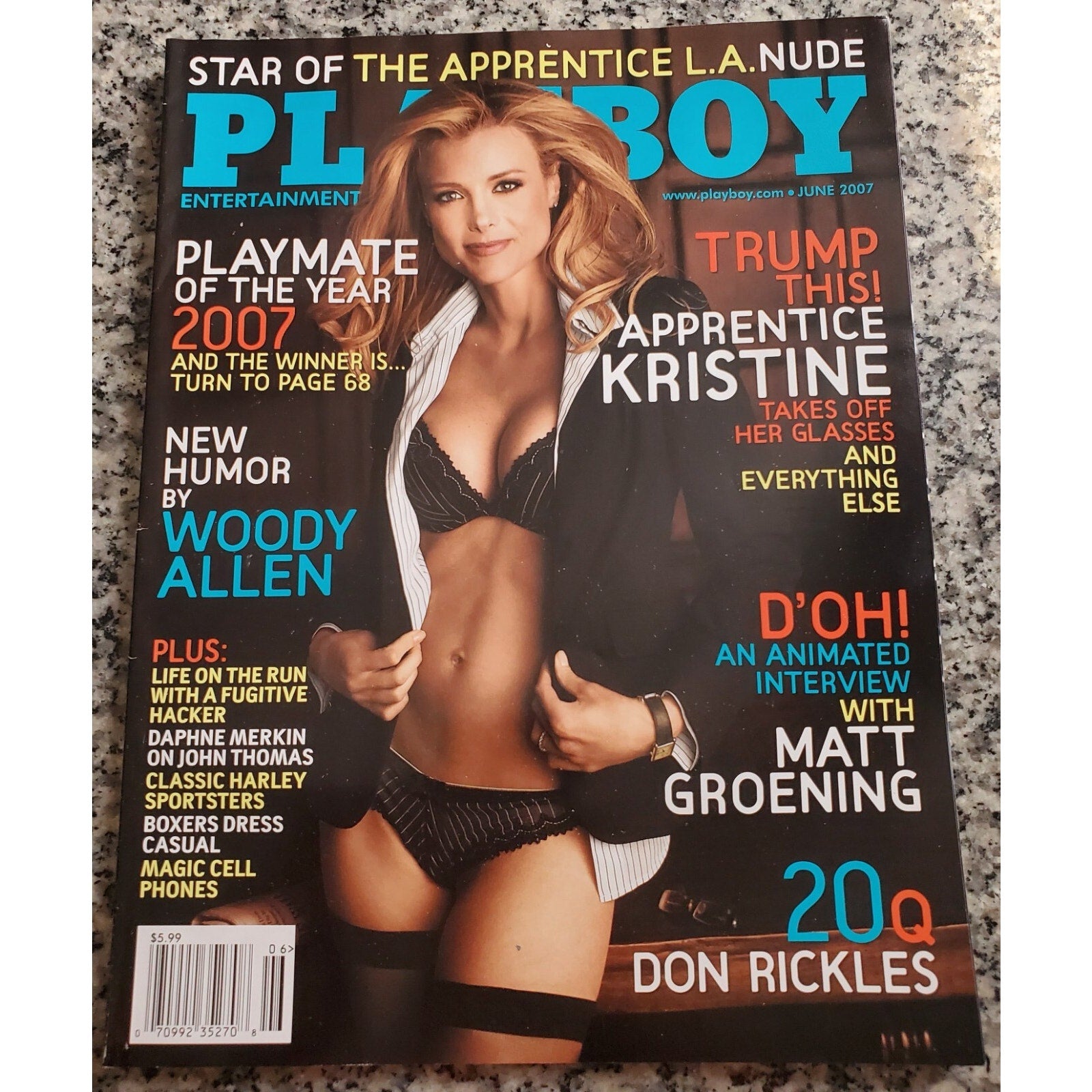 Playboy - June, 2007 PMOY SARA JEAN UNDERWOOD (Playmate BRITTANY BINGER)