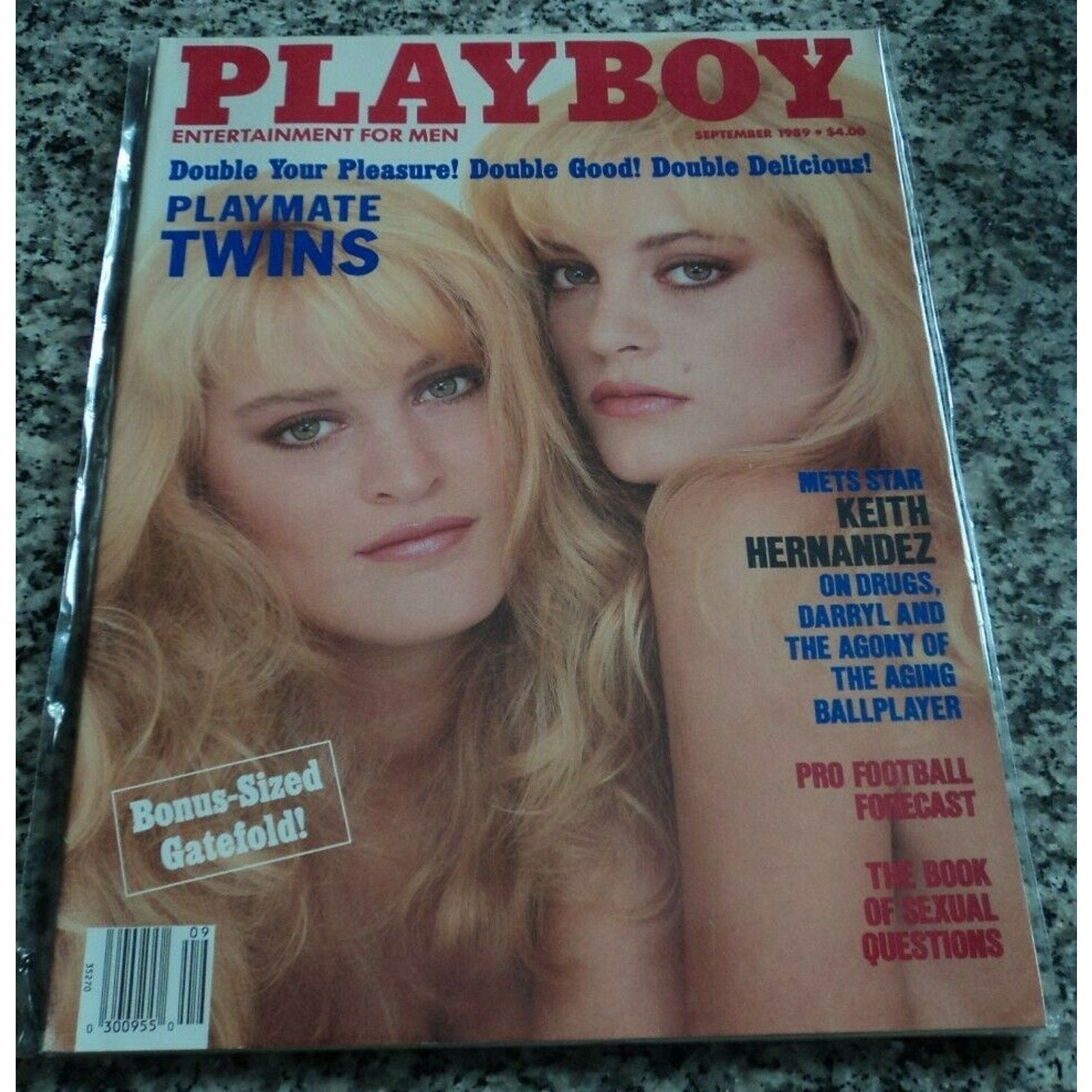 Playboy - September, 1989 (Playmates KARIN & MIRJAM VAN BREESCHOOTEN)