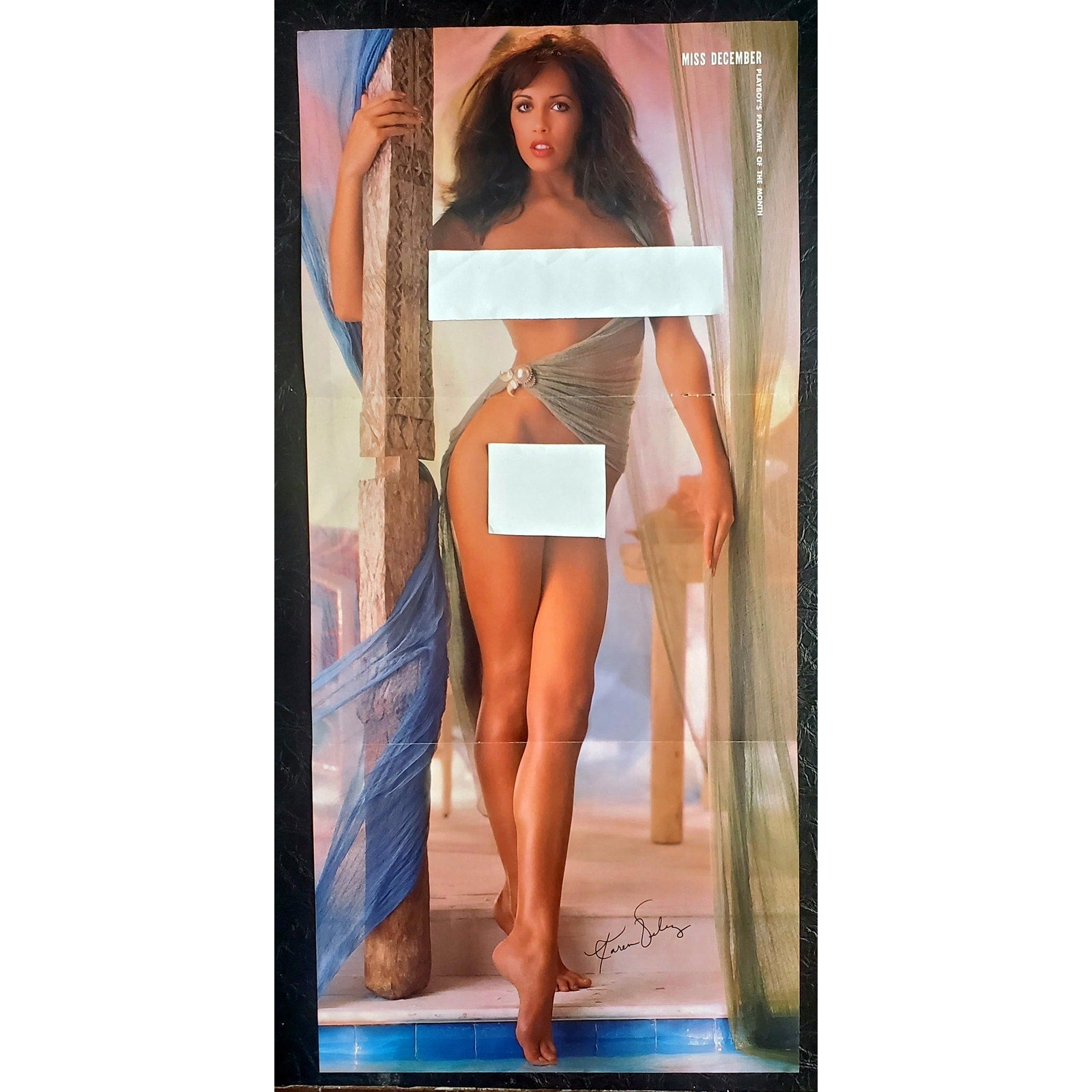 Playboy PinUp / CF - KAREN VELEZ (1985 PMOY)   December, 1984