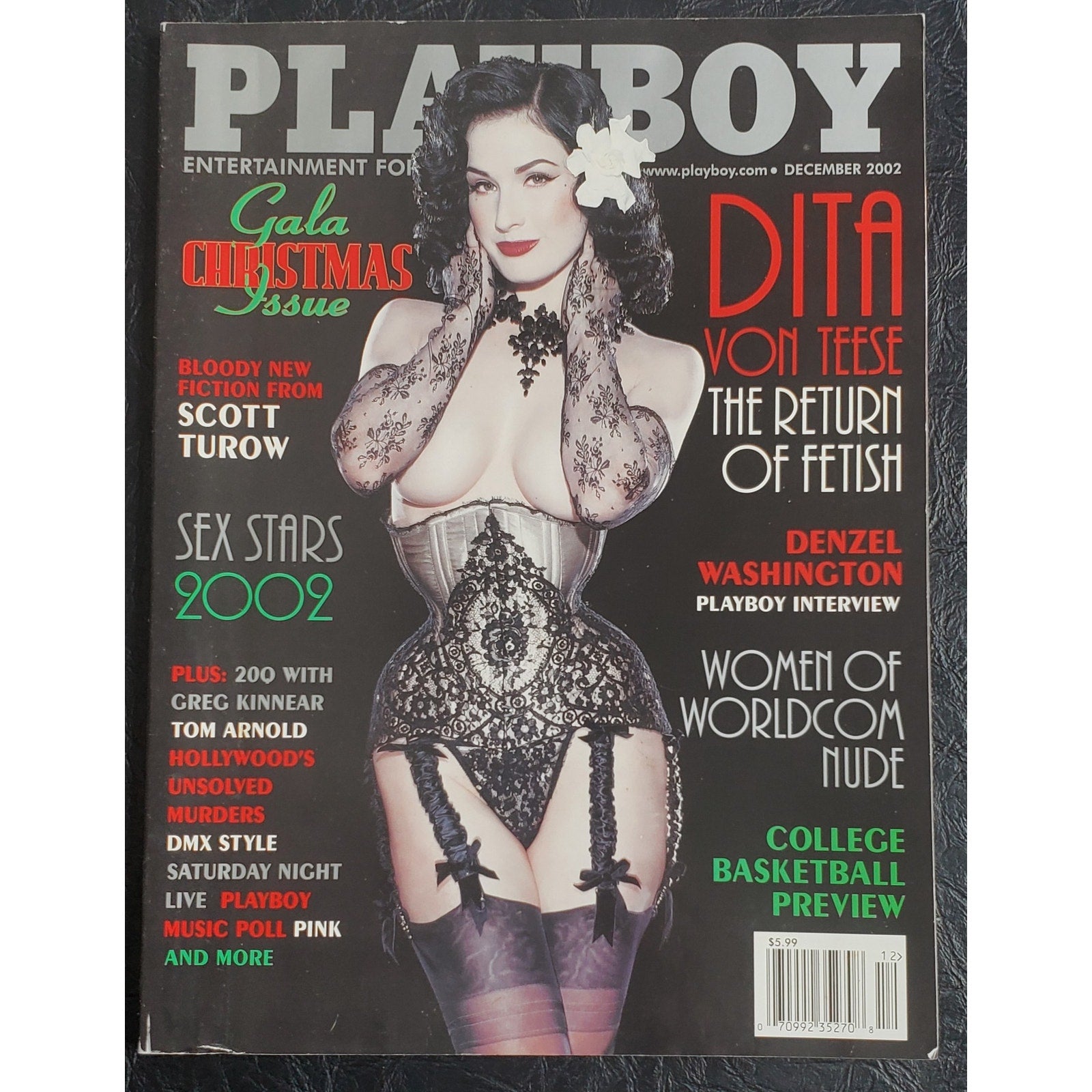 PLAYBOY - December, 2002   DITA VON TEESE   (Playmate LANI TODD)