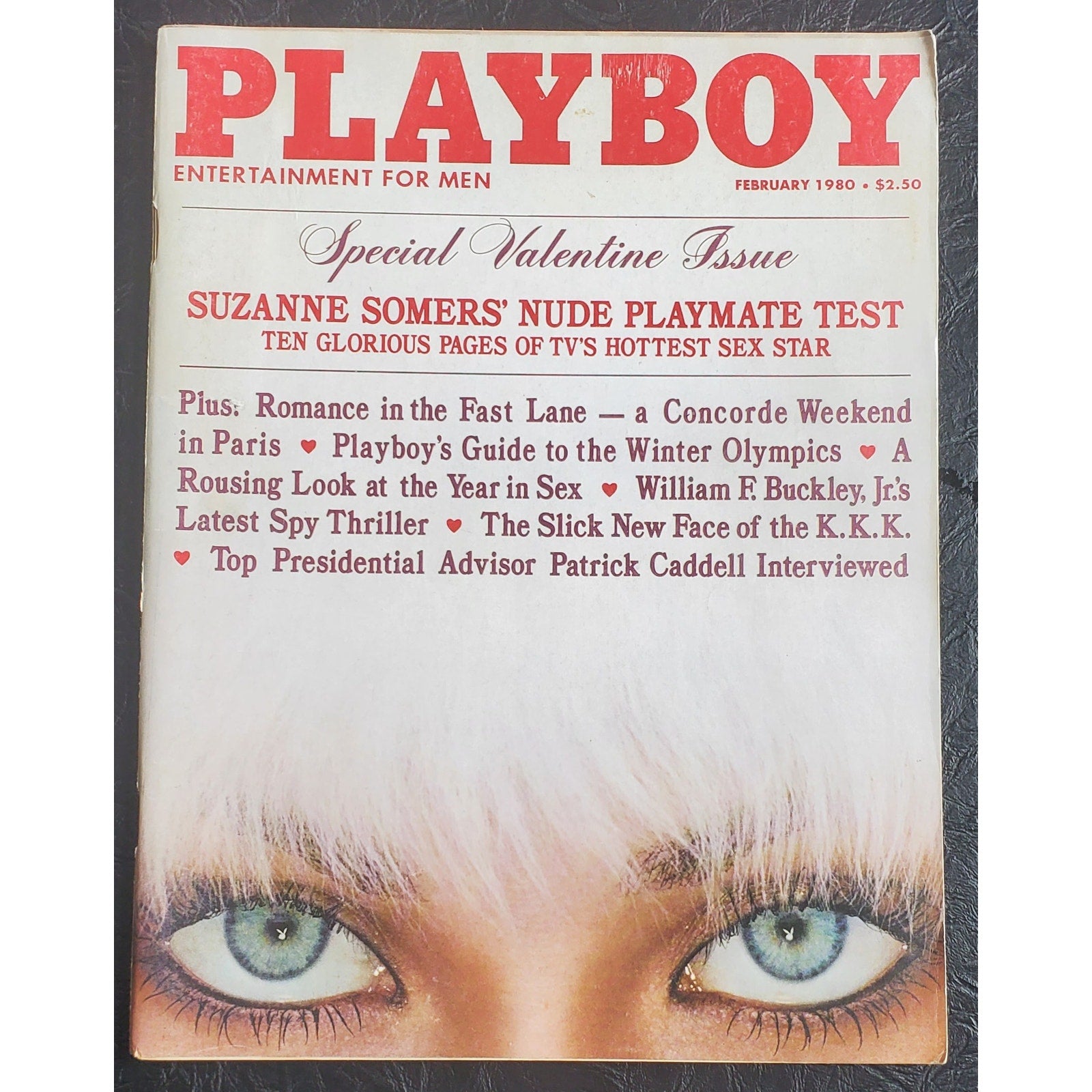 PLAYBOY - February, 1980     SUZANNE SOMERS   (Playmate SANDY CAGLE)