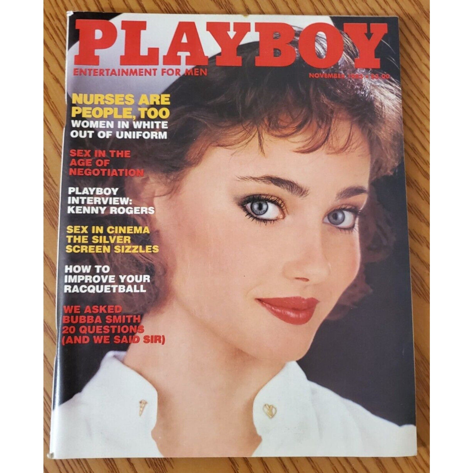 Playboy - November, 1983 NURSES NUDE (Playmate VERONICA GAMBA)