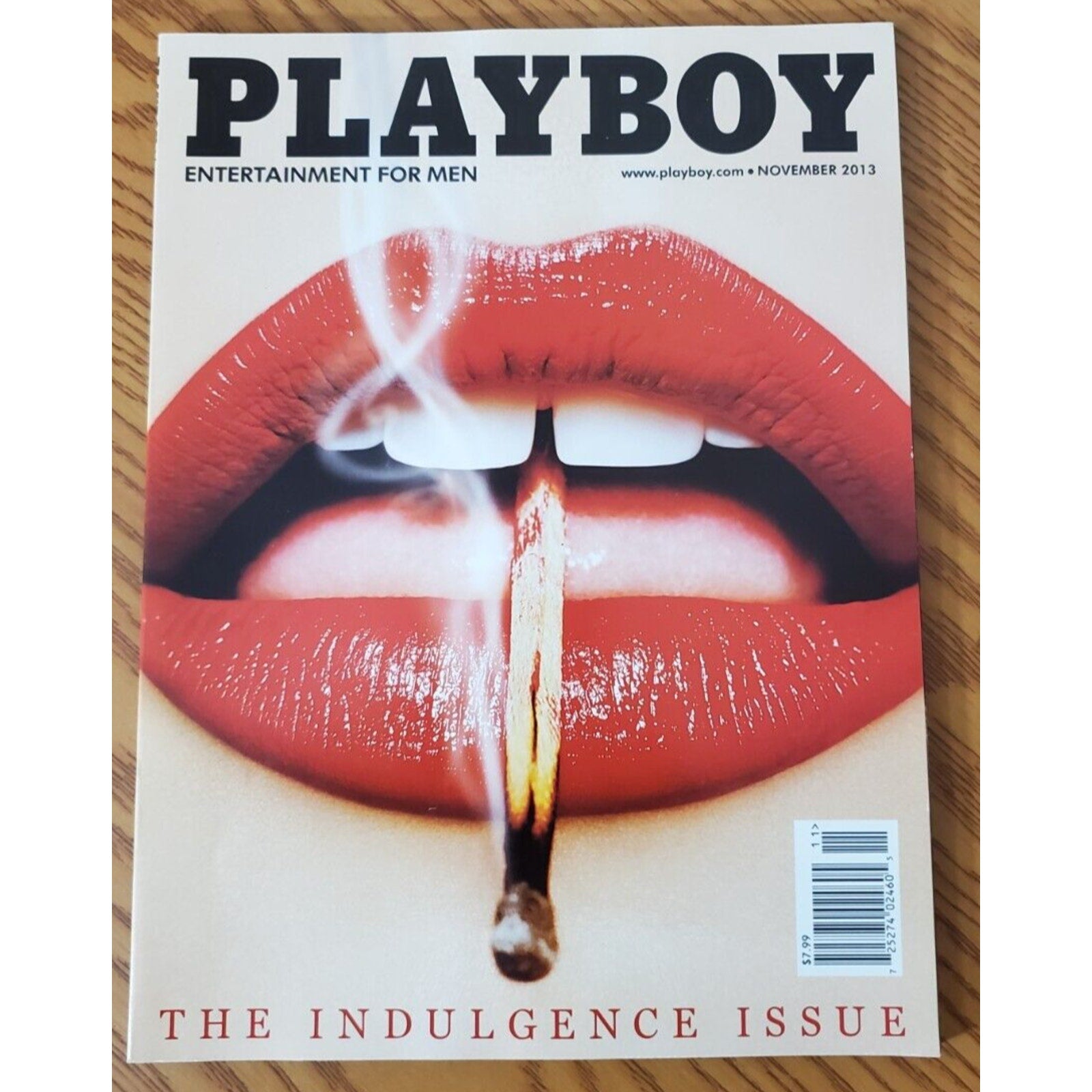 Playboy -November, 2013 Supermodel IMAN RETURNS (Playmate GEMMA LEE FARRELL)