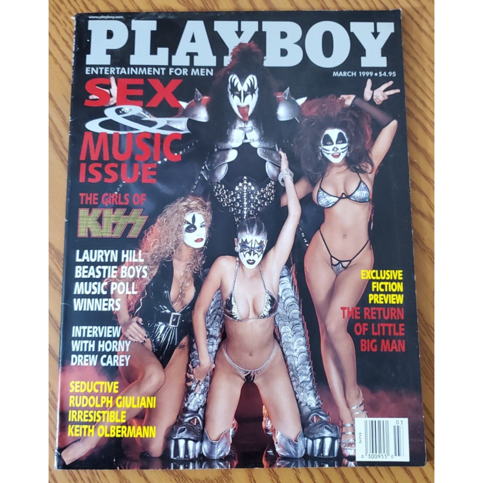 Playboy - March, 1999 THE GIRLS OF KISS (Playmate ALEXANDRIA KARLSEN )