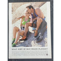 1990s PLAYBOY Magazine AD "WHAT SORT OF MAN READS PLAYBOY" 8" X 11"