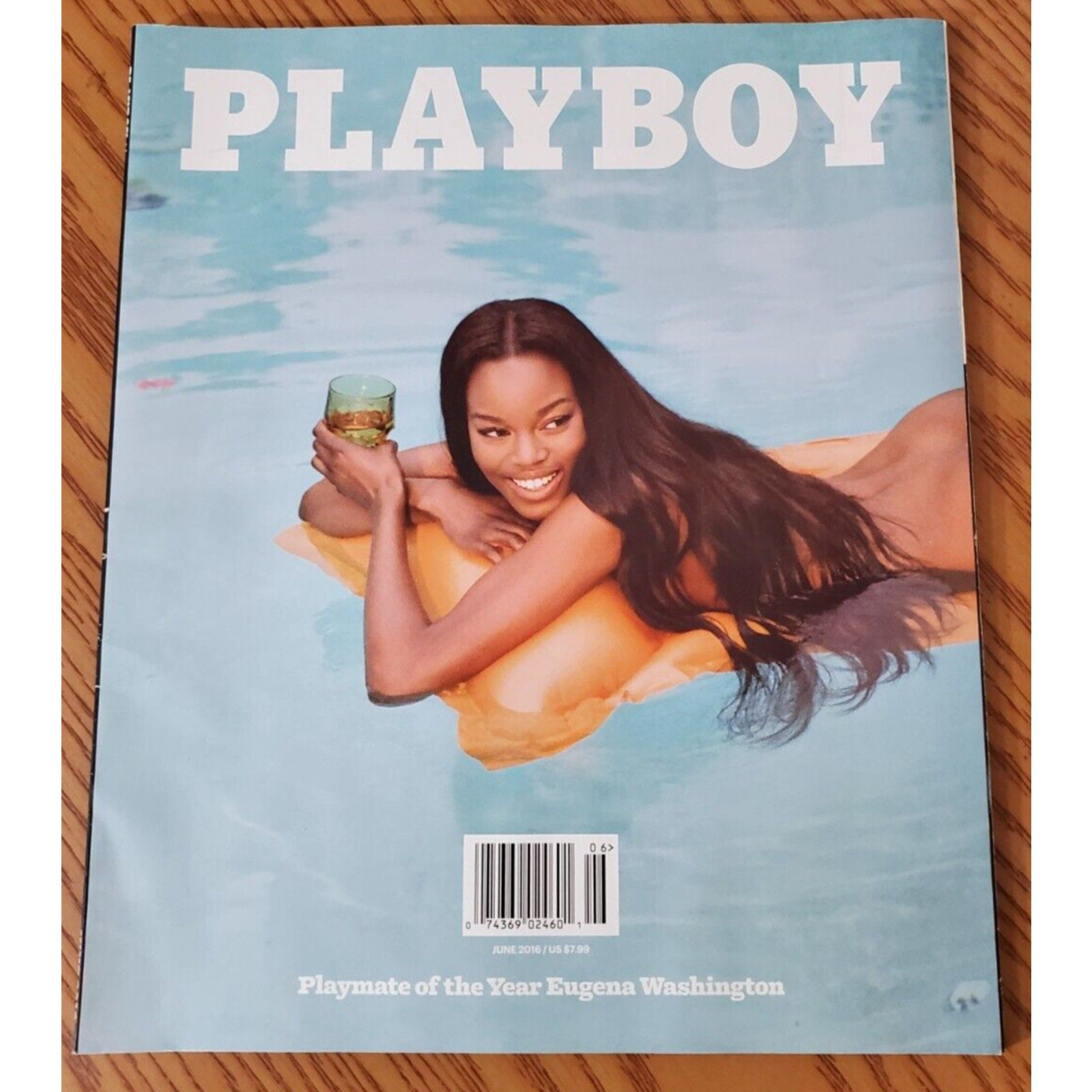 PLAYBOY - June, 2016 PMOY EUGENA WASHINGTON (Playmate JOSIE CONSECO)