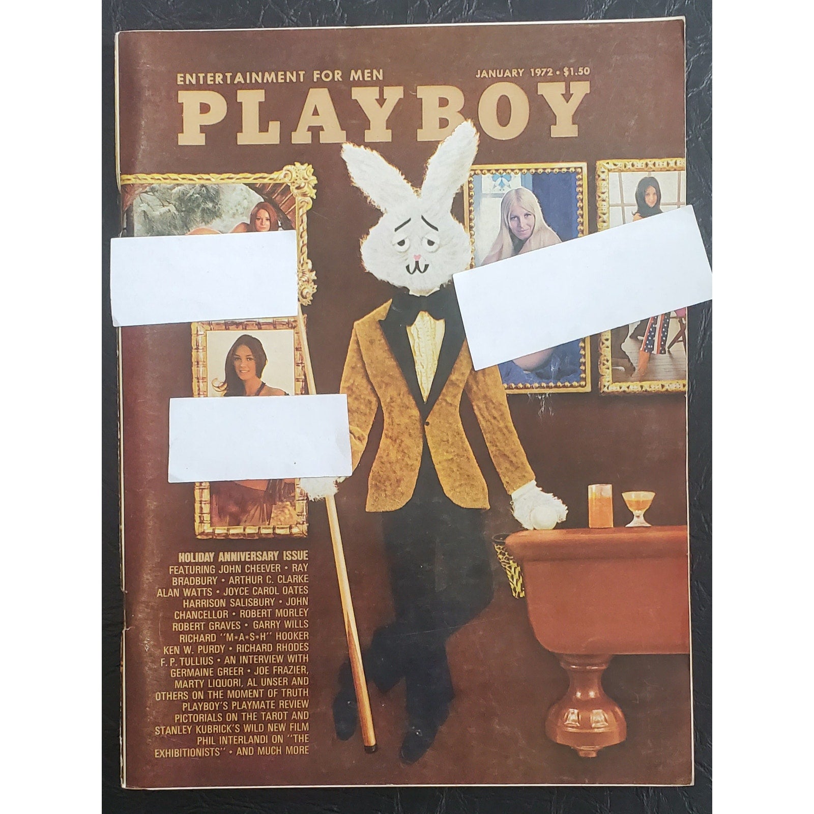 PLAYBOY - January, 1972    ANNUAL PLAYMATE REVIEW  (1973 PMOY MARILYN COLE)