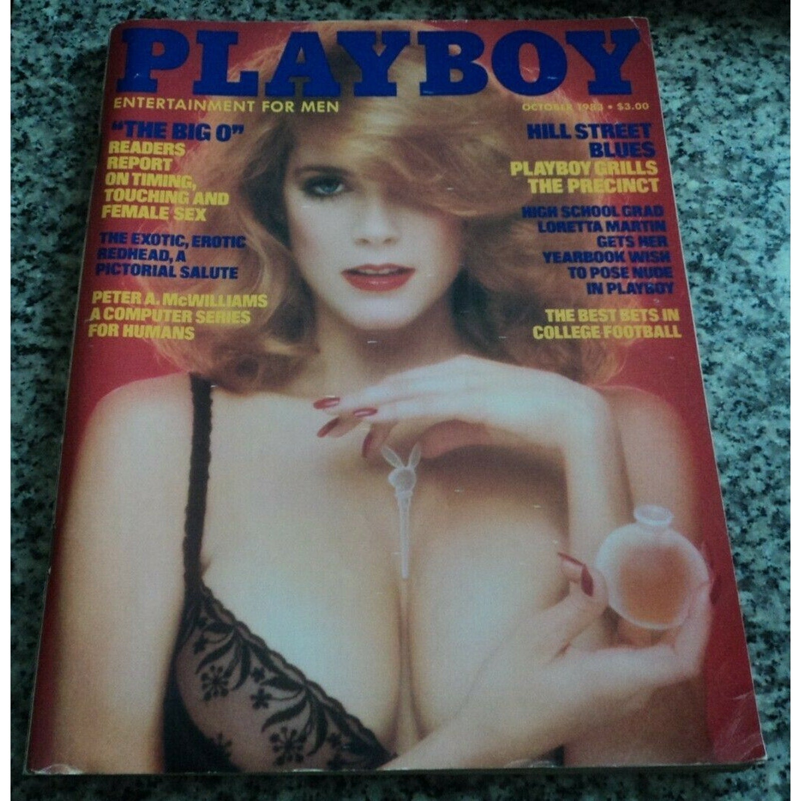 Playboy - October, 1983 REDHEADS (Playmate TRACY VACCARO)