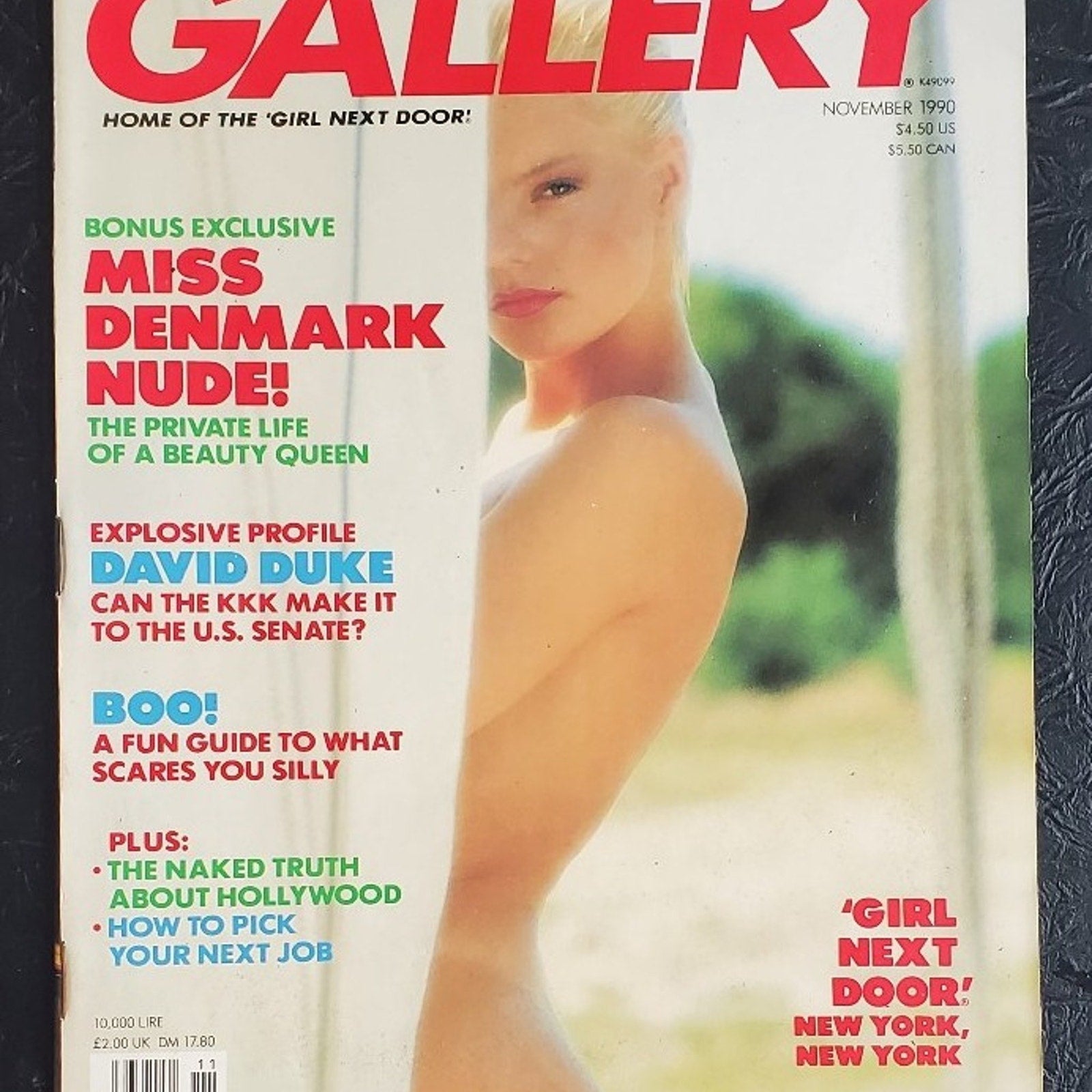 GALLERY "Playboy" Magazine - November 1990   MISS DENMARK