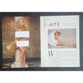 Playboy PICTORIAL ONLY - O.J. Trial Witness FAYE RESNICK March, 1997 8 pgs