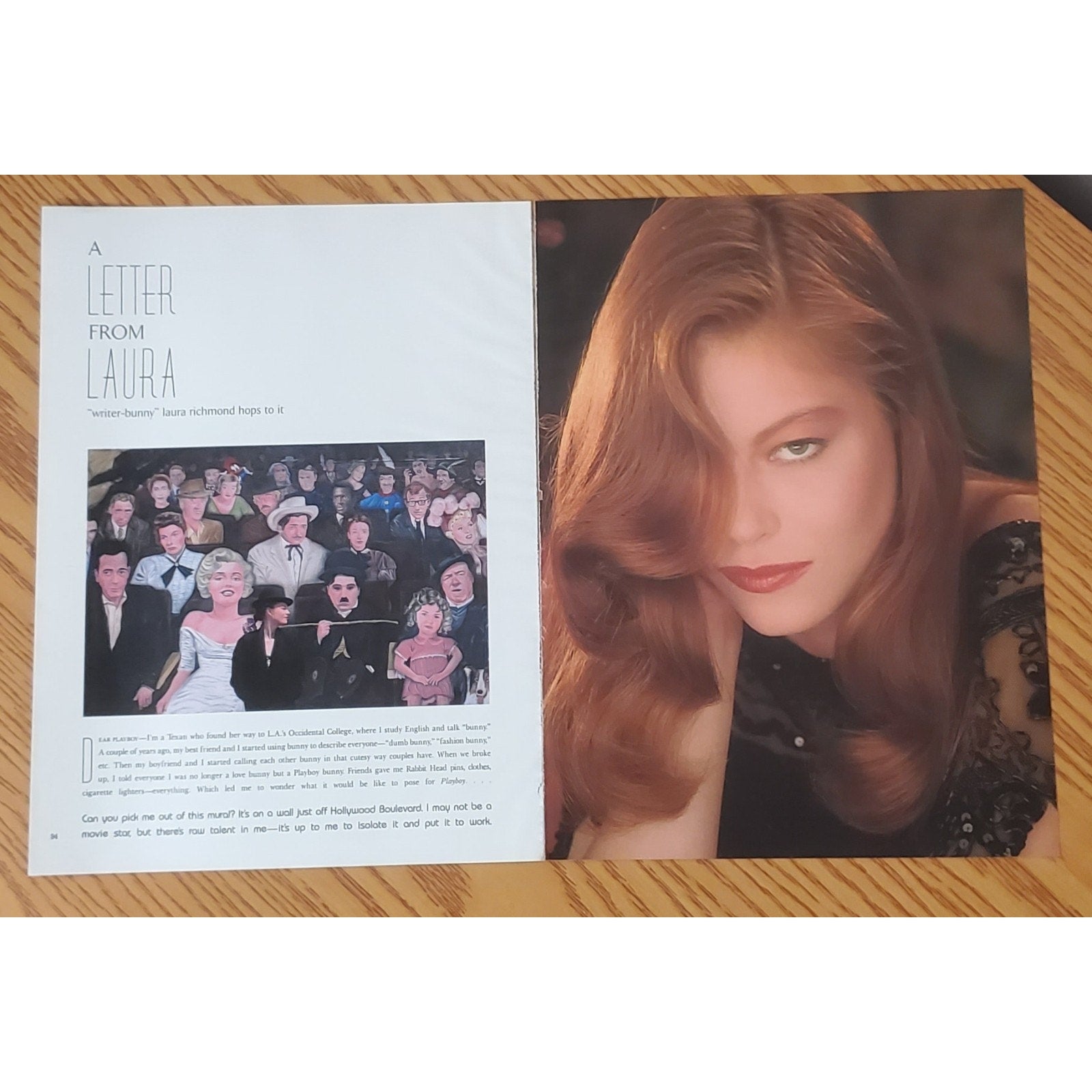 Playboy PICTORIAL ONLY - Playmate LAURA RICHMOND September, 1988 7 pages