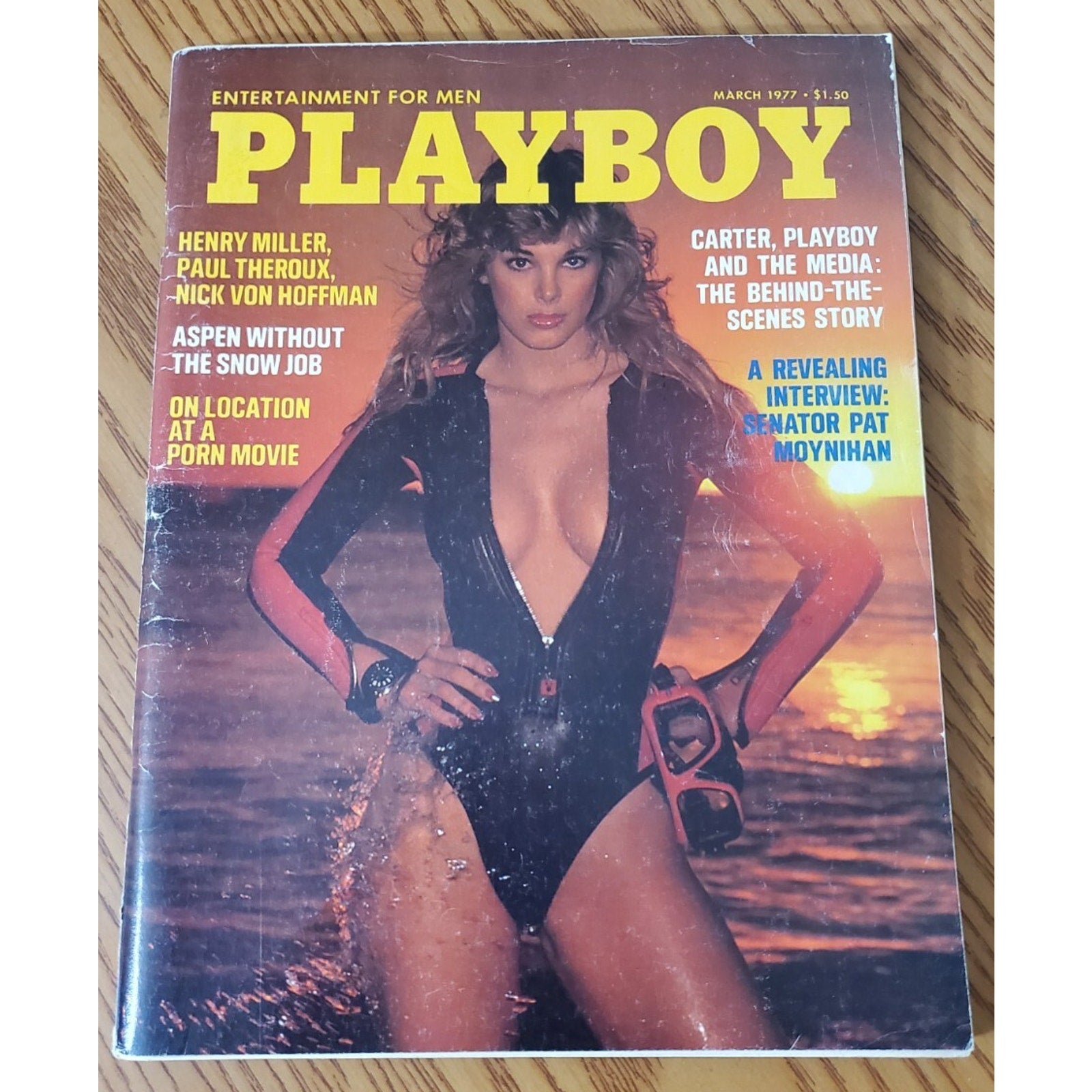 Playboy - March, 1977 Comeback for "CASANOVA" (Playmate NIKKI THOMAS)