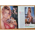 Playboy PIN UP / PICTORIAL ONLY - Playmate CHRISTINE SMITH Dec, 2005 7 pages