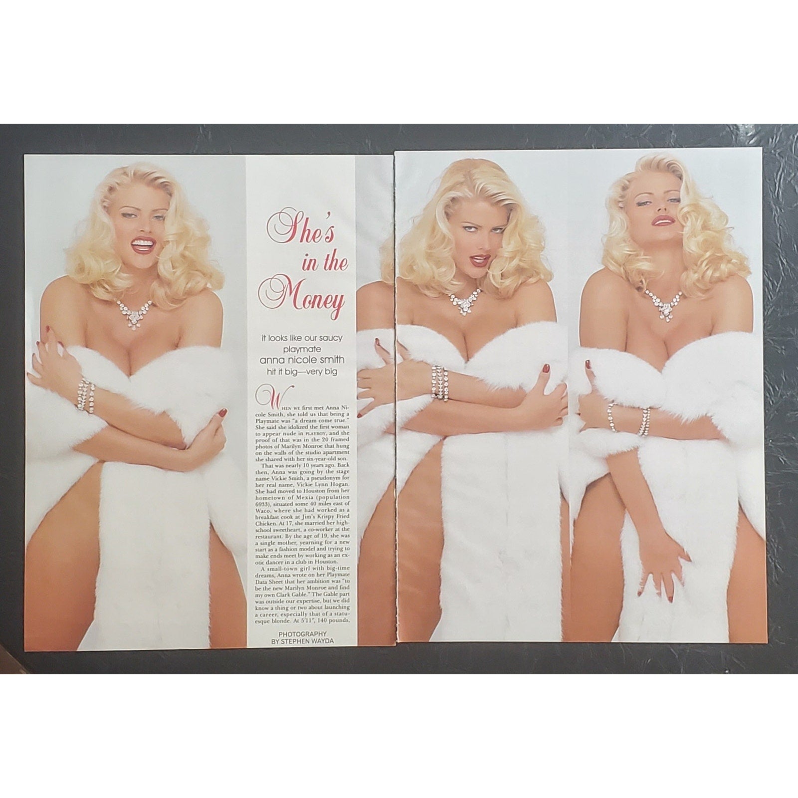 Playboy PICTORIAL ONLY - ANNA NICOLE SMITH    February, 2001    12 Pages